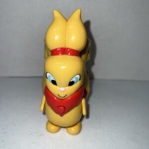 2003 Neopet Yellow Squirrel Voice Activated 5" Usul Thinkway Toys Works